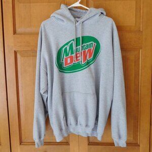 Mountain Dew hoodie sweatshirt  (1999-2005 logo) size XL